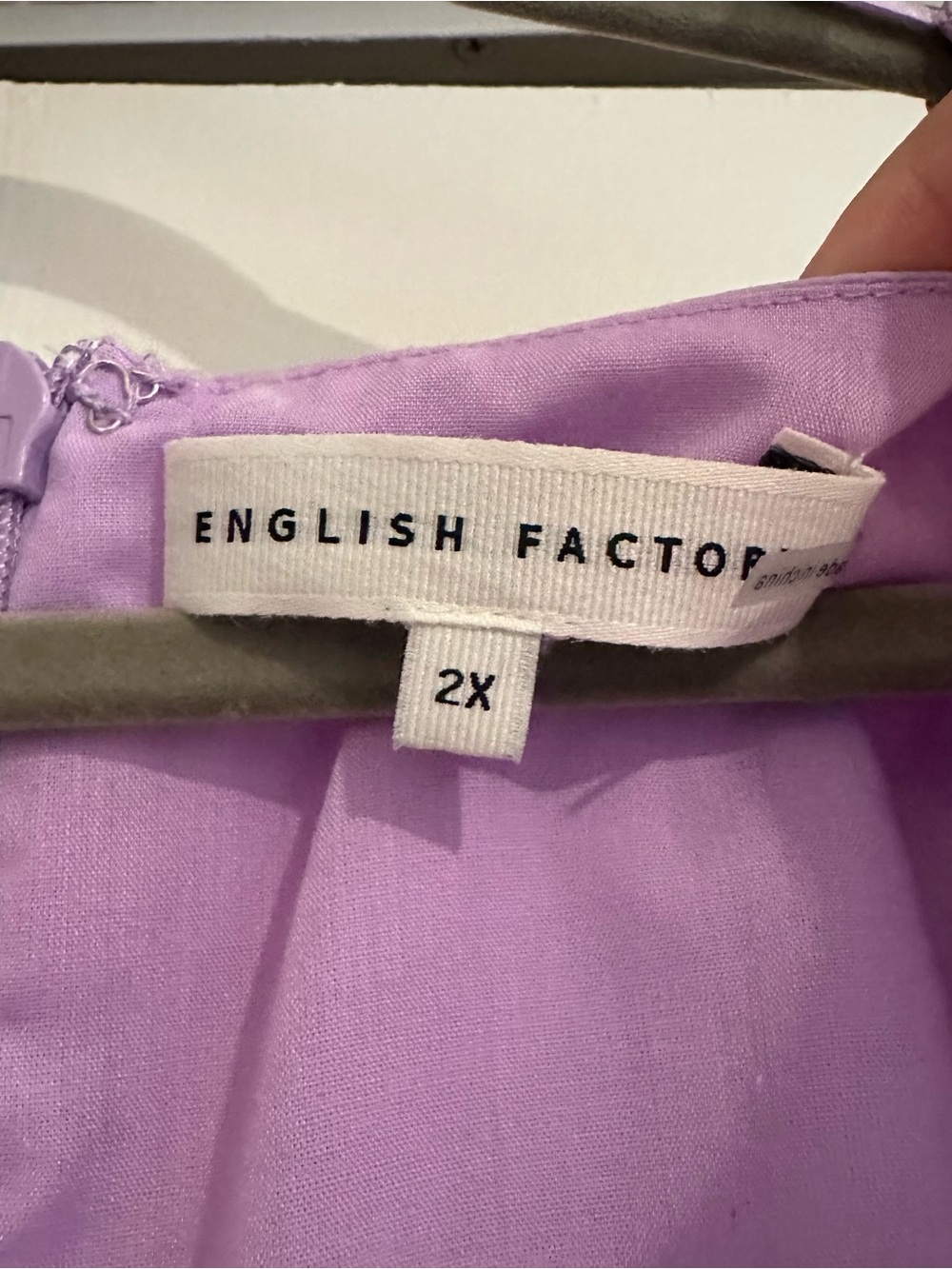 English Factory Plus Size midi dress - Picture 7 of 7